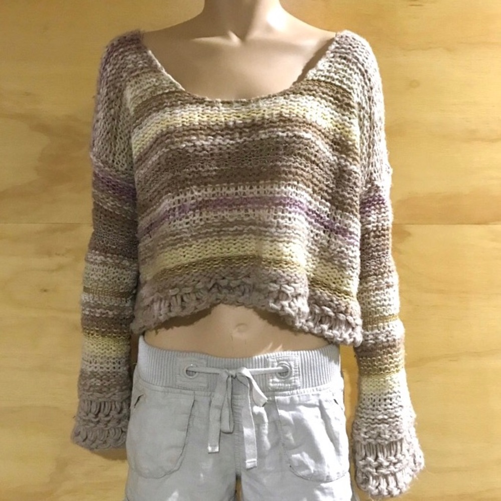 FP Limbo Striped Crop Bell Sleeves - Picture 2 of 8